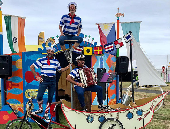 Melbourne Comedy Act - Sea Shanty Circus