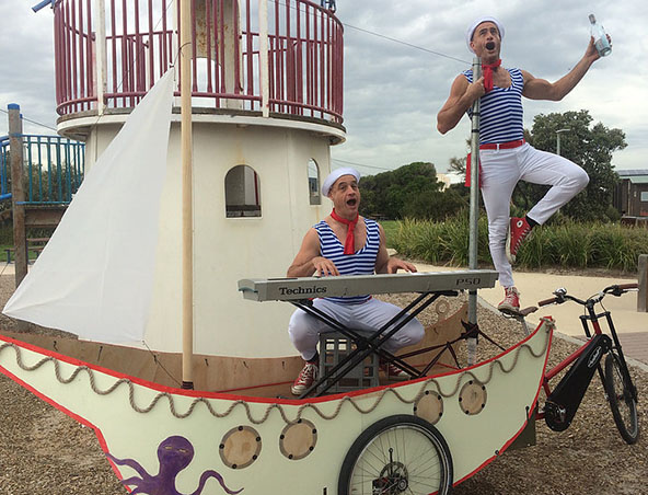 Melbourne Comedy Act - Sea Shanty Circus