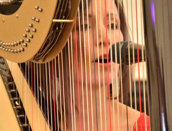 Harp Player Melbourne - Musicians Wedding Harpist