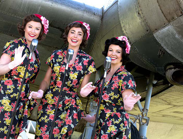 Melbourne Retro Singing Trio - Wartime 1920's Band Group